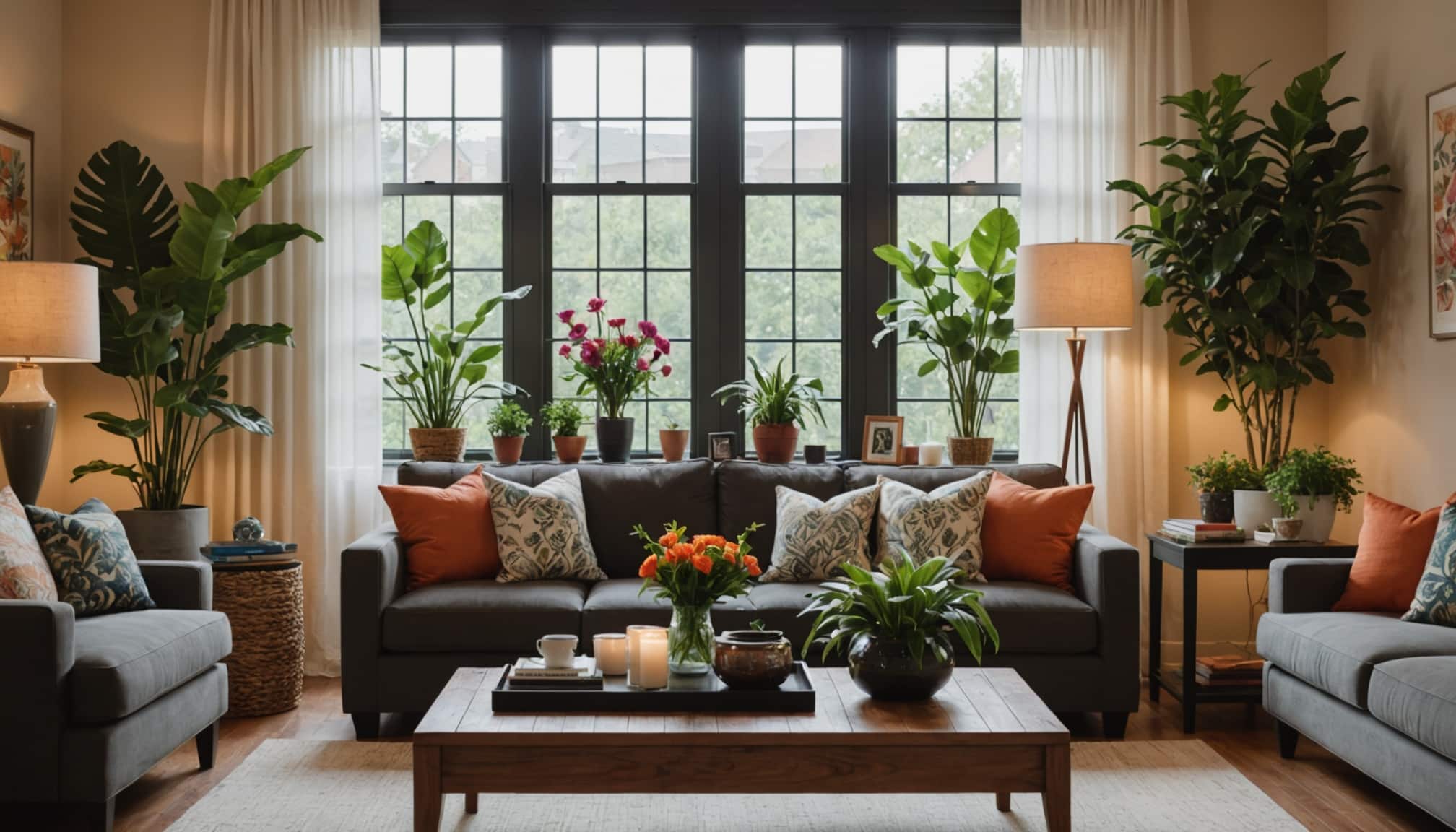 Intérieur rénové avec des astuces économiques
