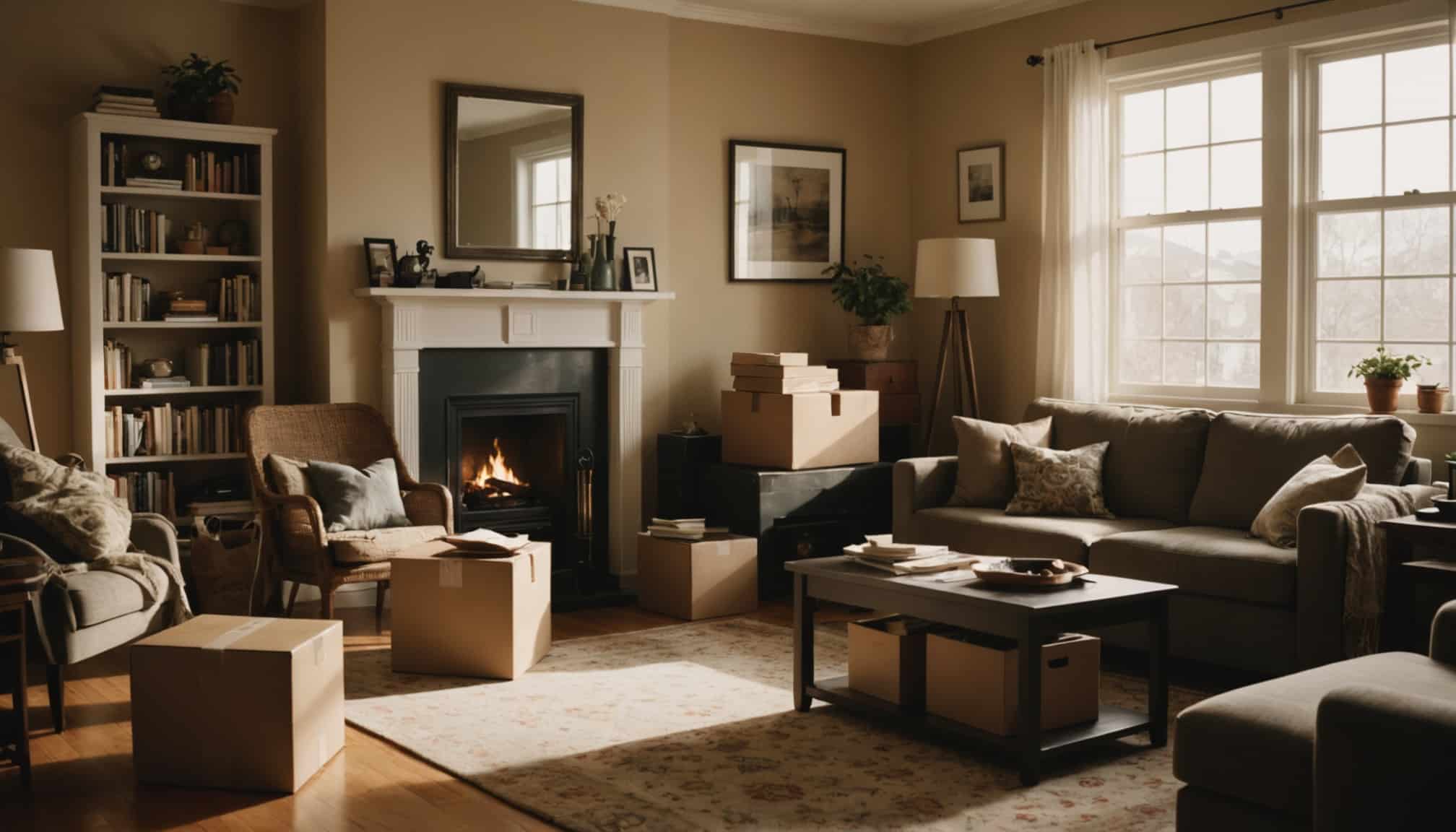 Aménagement d'une maison moderne et accueillante