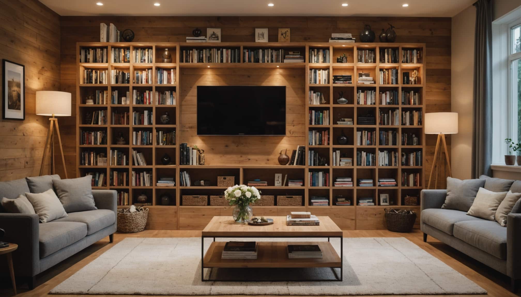 Intérieur rénové avec des astuces économiques
Décorations abordables pour un nouveau look chez soi