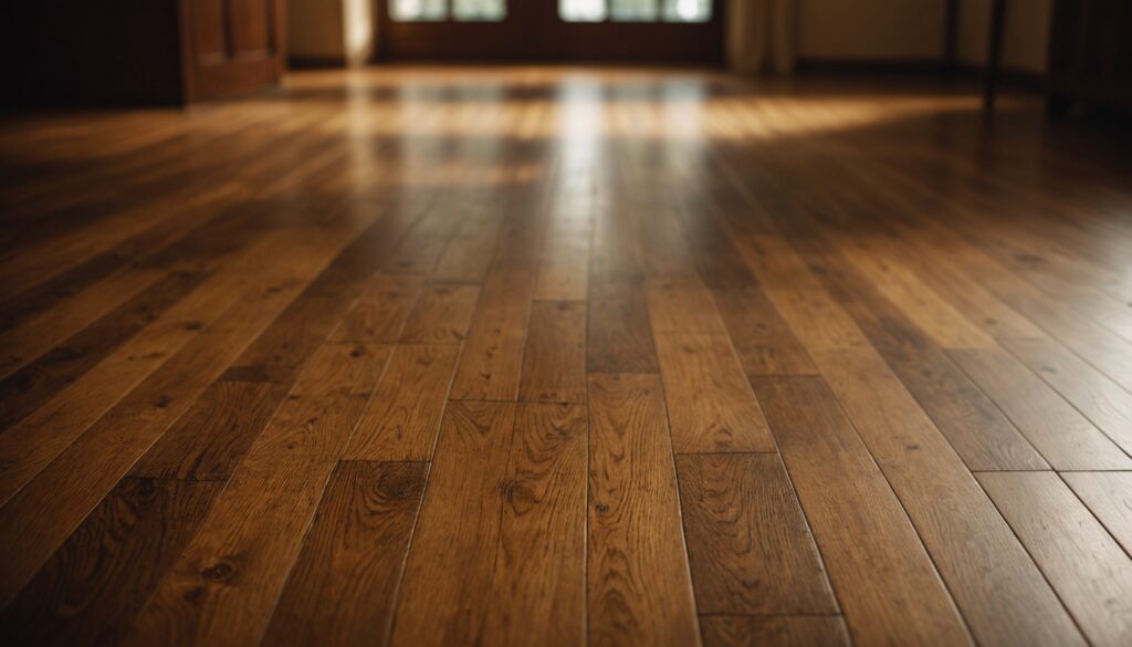 Pose de parquet dans un intérieur moderne à Blagnac